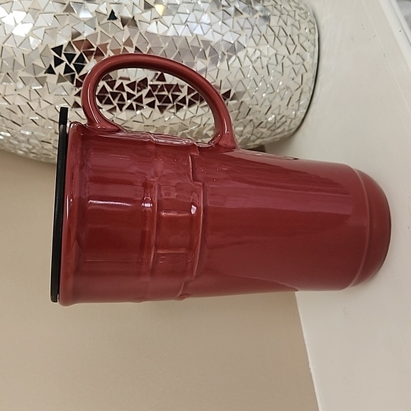 🌟🎁 LONGABERGER TRAVEL MUG in PAPRIKA 🎁🌟